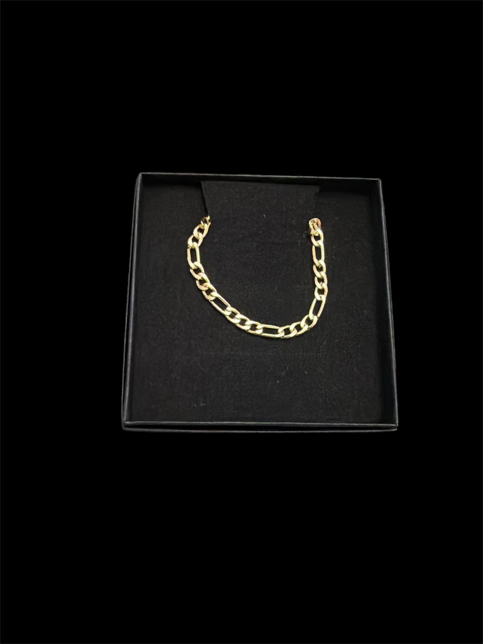 Pulsera Figaro Gold